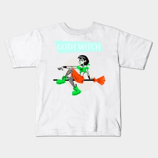 GOTH WITCH Kids T-Shirt